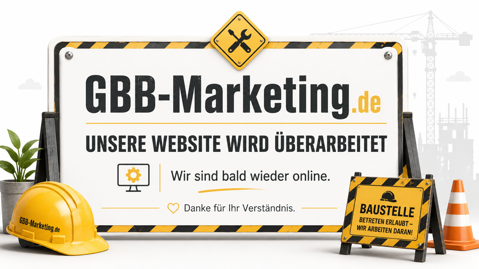 GBB-Marketing.de – Unsere Website wird überarbeitet. Wir sind bald wieder online.
